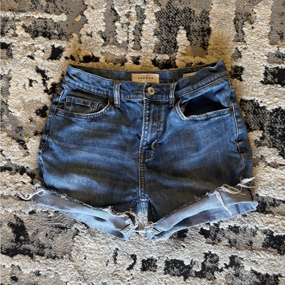 Vintage Women's Blue Jean Shorts